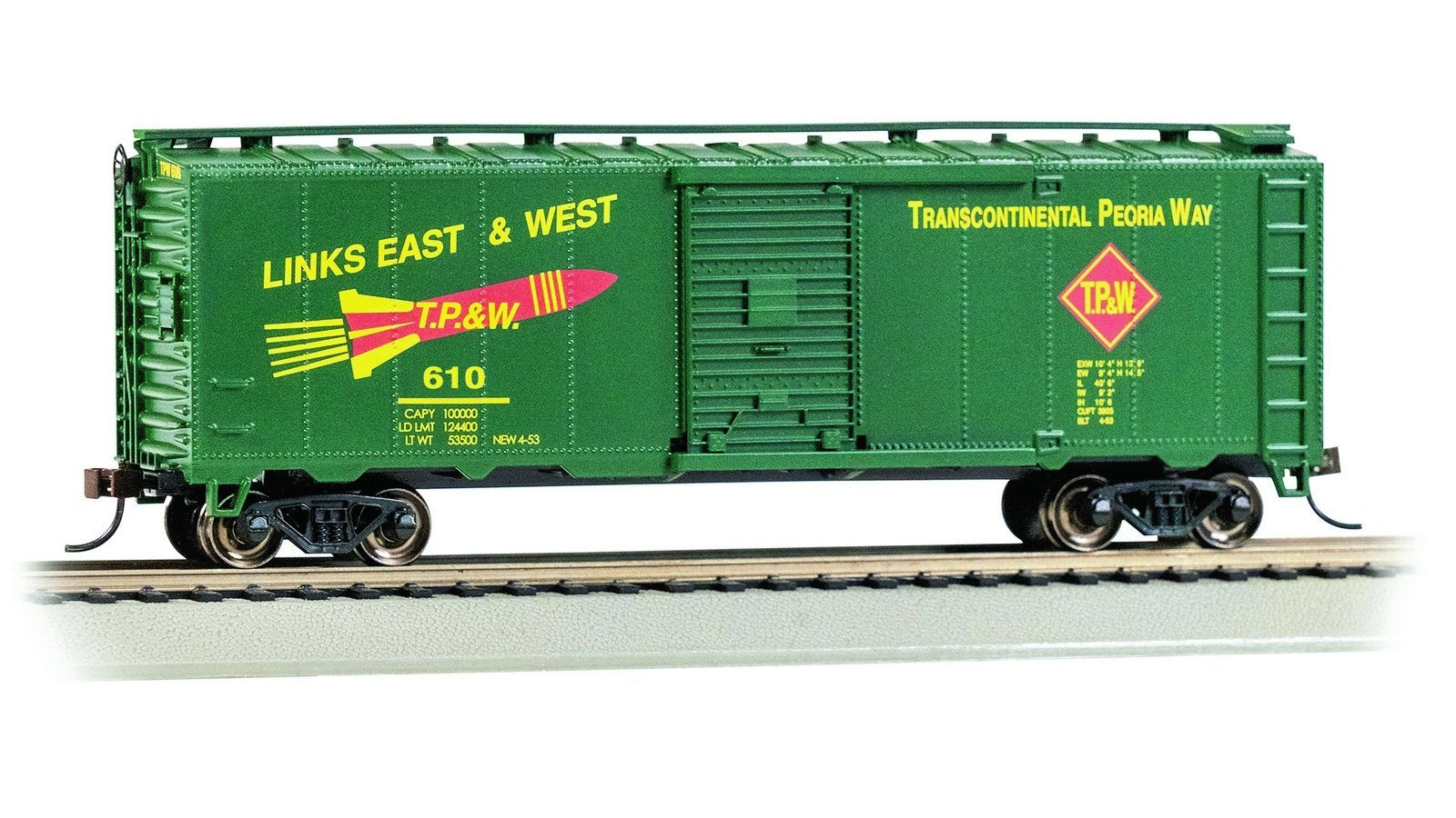 Bachmann Toledo, Peoria&Western #610