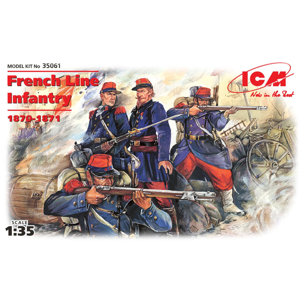 ICM 1:35 French Line Infantry (1870-71)-4