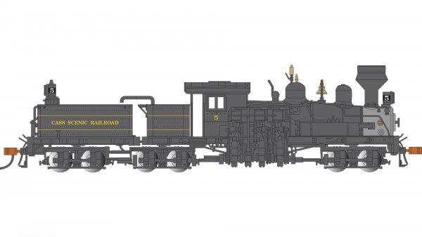 Bachmann Cass Scenic Railroad #5 - SteelCab