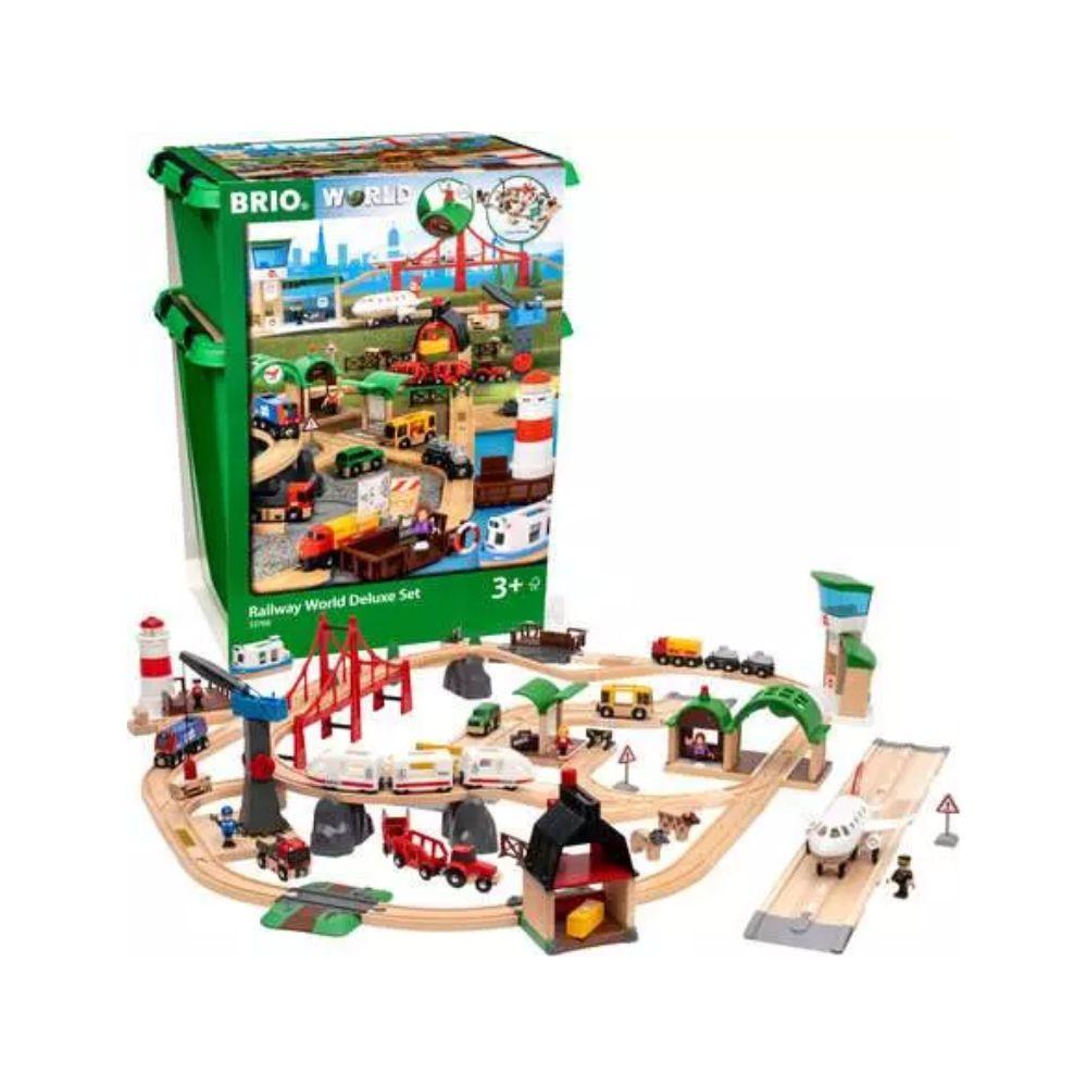 BRIO - Railway World Deluxe Set 106 piec