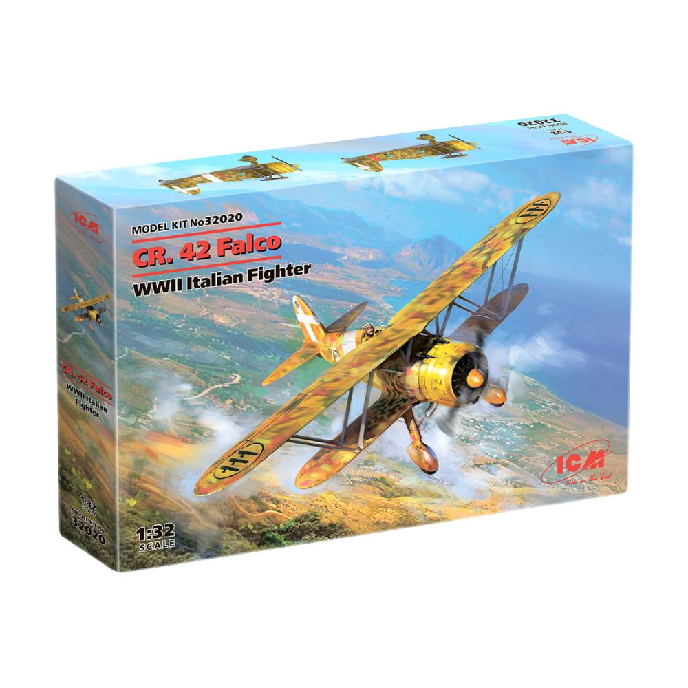 ICM 1:32 Cr. 42 Falco Wwii Italian Fighter