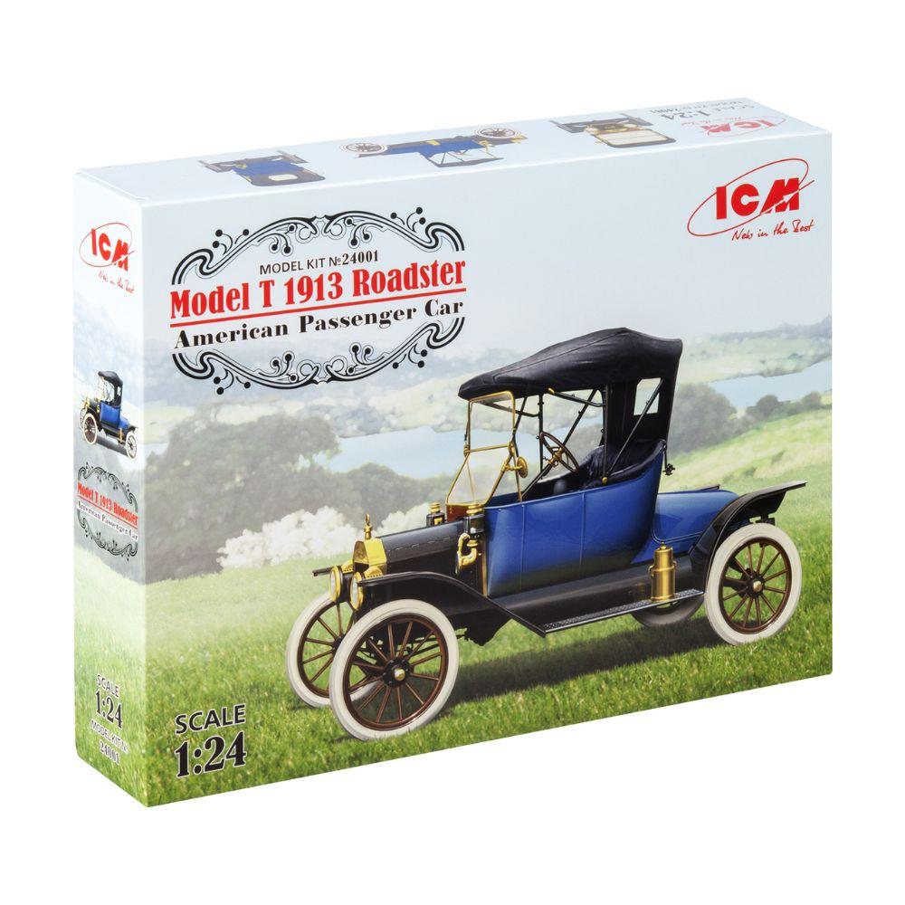 ICM 1:24 Model T 1913 Roadster Usa Pass.Car