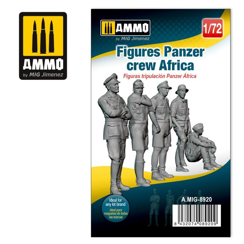 Ammo 1:72 Figures Panzer Crew Africa