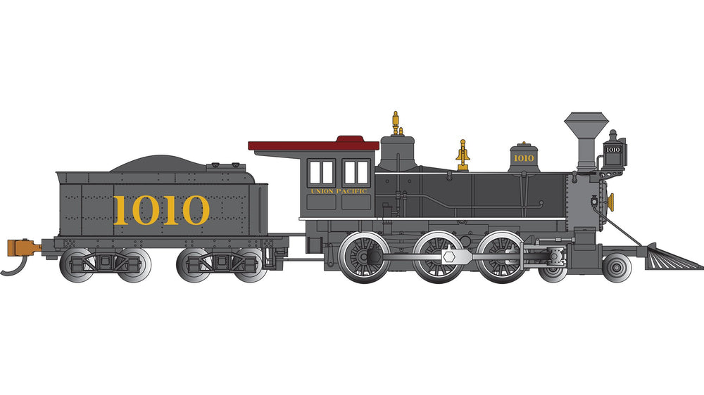 Bachmann Union Pacific #1010 w/ Wood Load