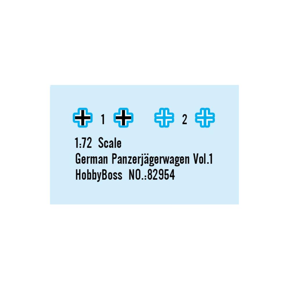 Hobbyboss 1:72 German Railway Anti ArmorTruck Type I