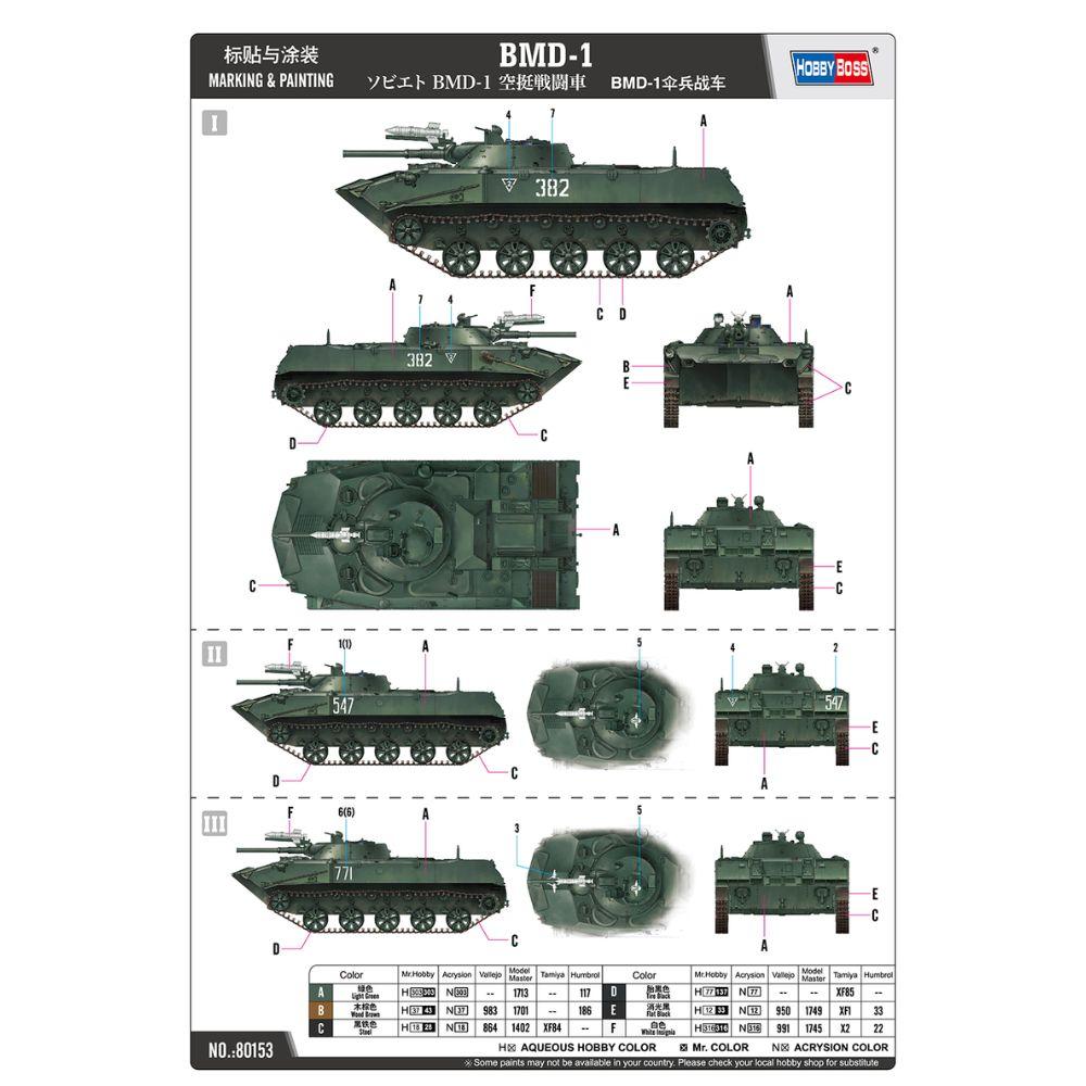 Hobbyboss 1:35 BMD-1