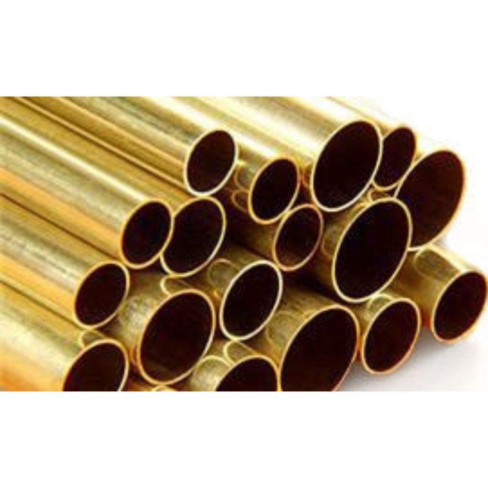 KS Metals Round Brass Tube 7Mm Od 300Mm2Pc