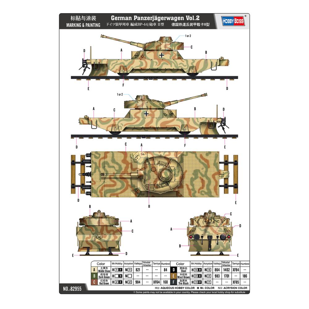 Hobbyboss 1:72 German Panzerjagerwagen Vol 2