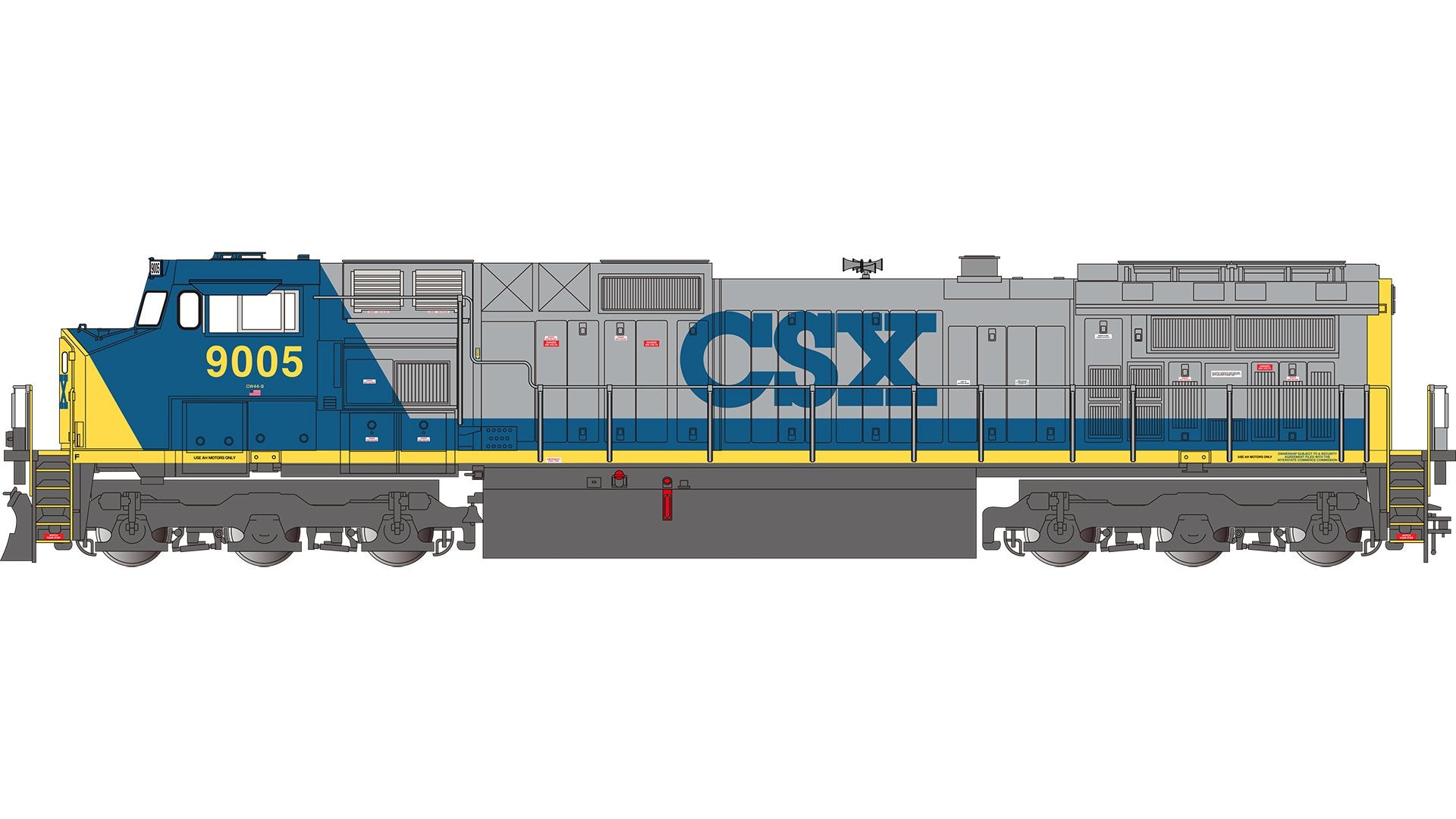 Bachmann CSX#9005 (Bright Future)