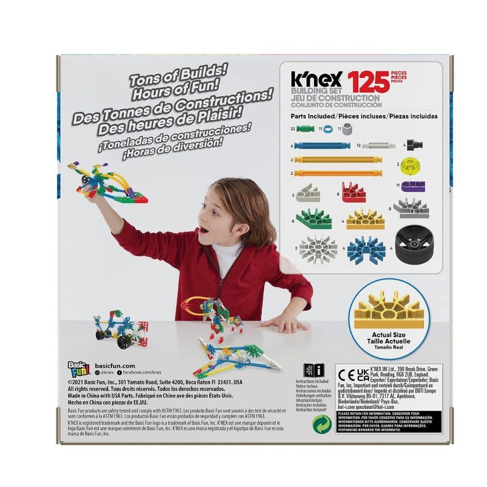 K'nex Beginner builds 125 pieces 10 builds