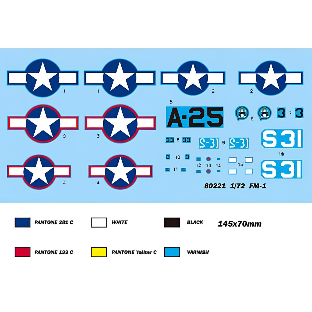 Hobbyboss 1:72 Fm-1 Wildcat