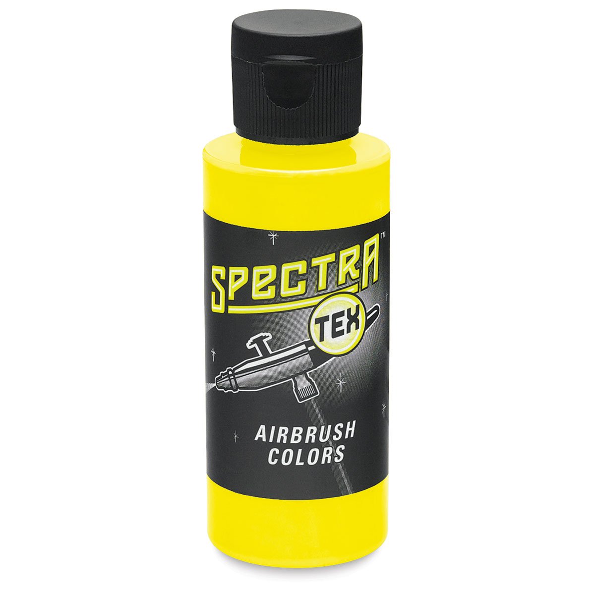 Badger SpectraTex Neon Lemon 60ml Pro Airbrush Artist Paint
