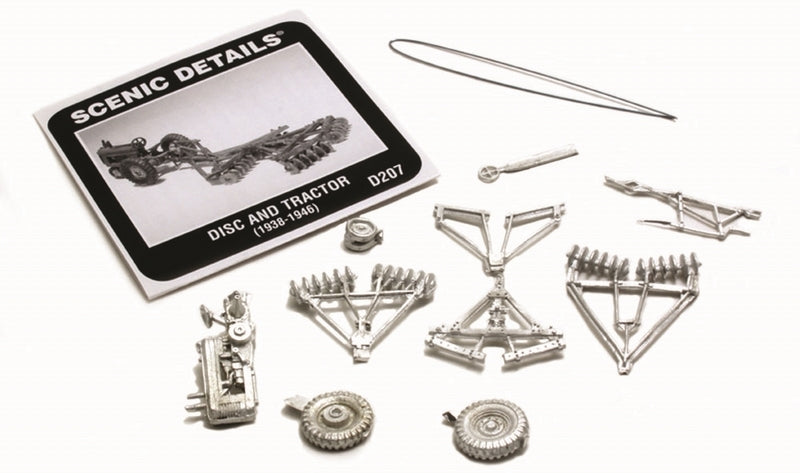 Woodland Scenics Disc & Tractor (1938-1946) Sd *