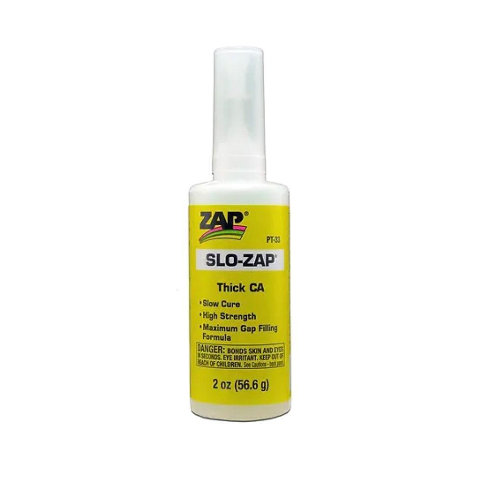 Zap Adhesive Slo-Zap Ca- 2oz Pacer11730069