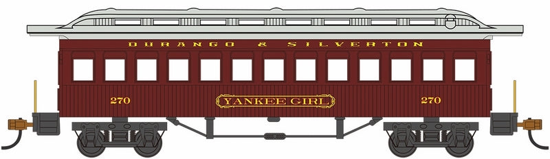 Bachmann Coach 1860-80 Era Durango and Silverton NO 270 Yankee Girl HO