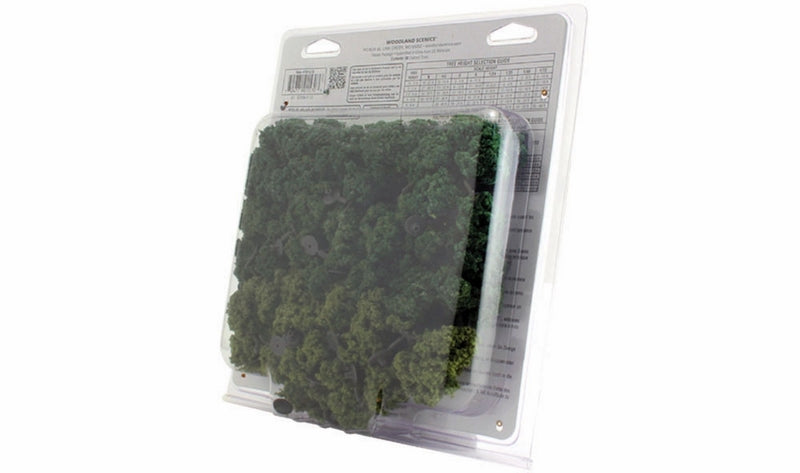 Woodland Scenics 3/4In - 2In Rm Real GrDecid 38/Pk
