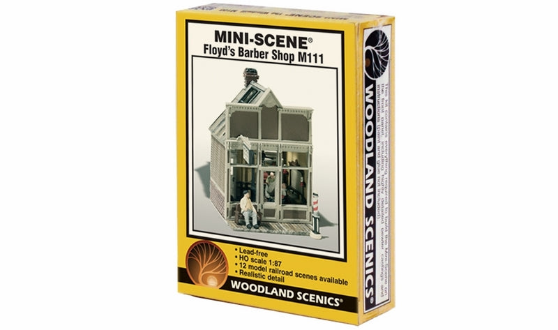 Woodland Scenics Floyd'S Barber Shop Mini-Scene