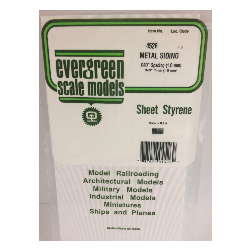 Evergreen Styr Metal Siding .040 Sp