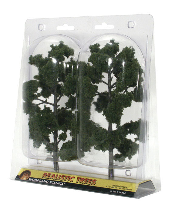 Woodland Scenics 8In - 9In Rm Real Med Gr 2/Pk *