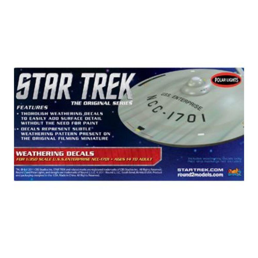 Polar Lights Star Trek USS Enterprise Decals
