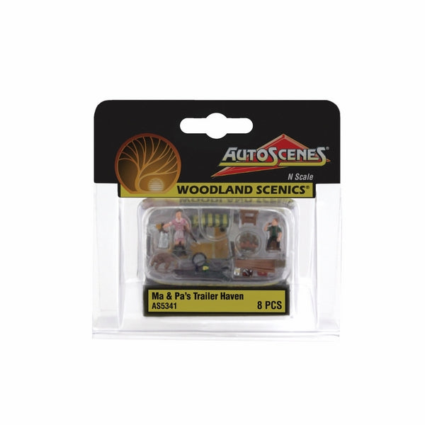 Woodland Scenics N Ma & Pa's Trailer Haven