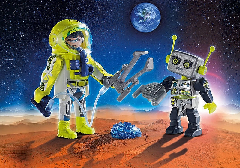Playmobil Astronaut and Robot Duo Packut & Robot