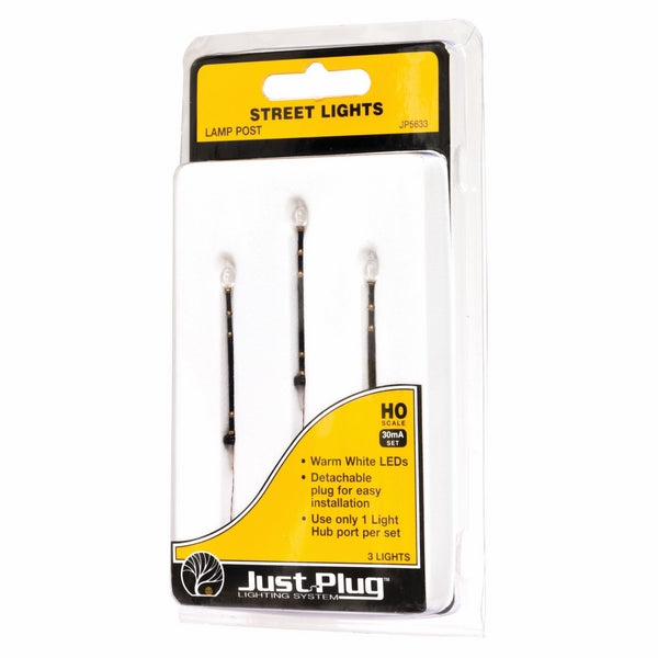 Woodland Scenics HO Lamp Post Street Lights