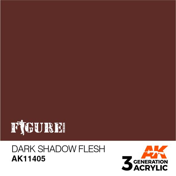 AK Interactive Acrylic Dark Shadow Flesh