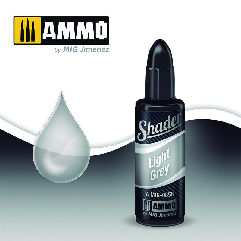 Ammo Shader Light Grey 10ml
