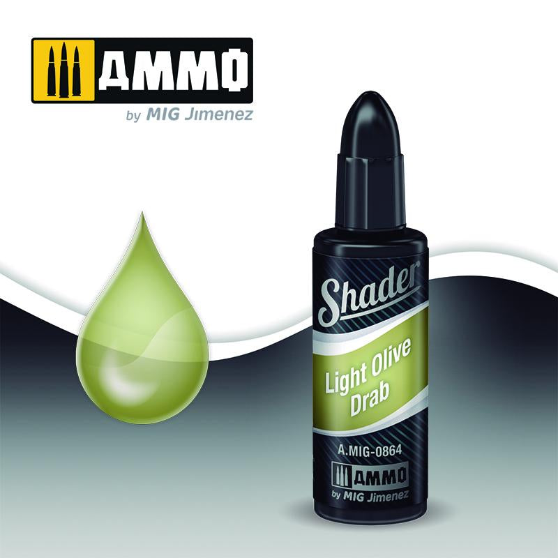 Ammo Shader Light Olive Drab 10ml