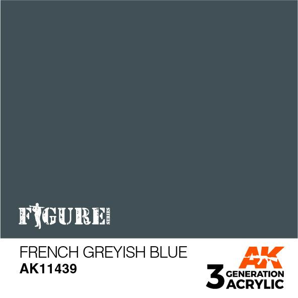 AK Interactive Acrylic French Greyish Blue