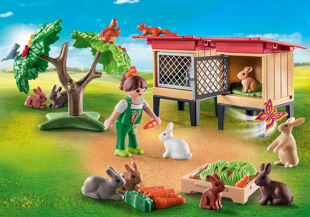 Playmobil Rabbit enclosure