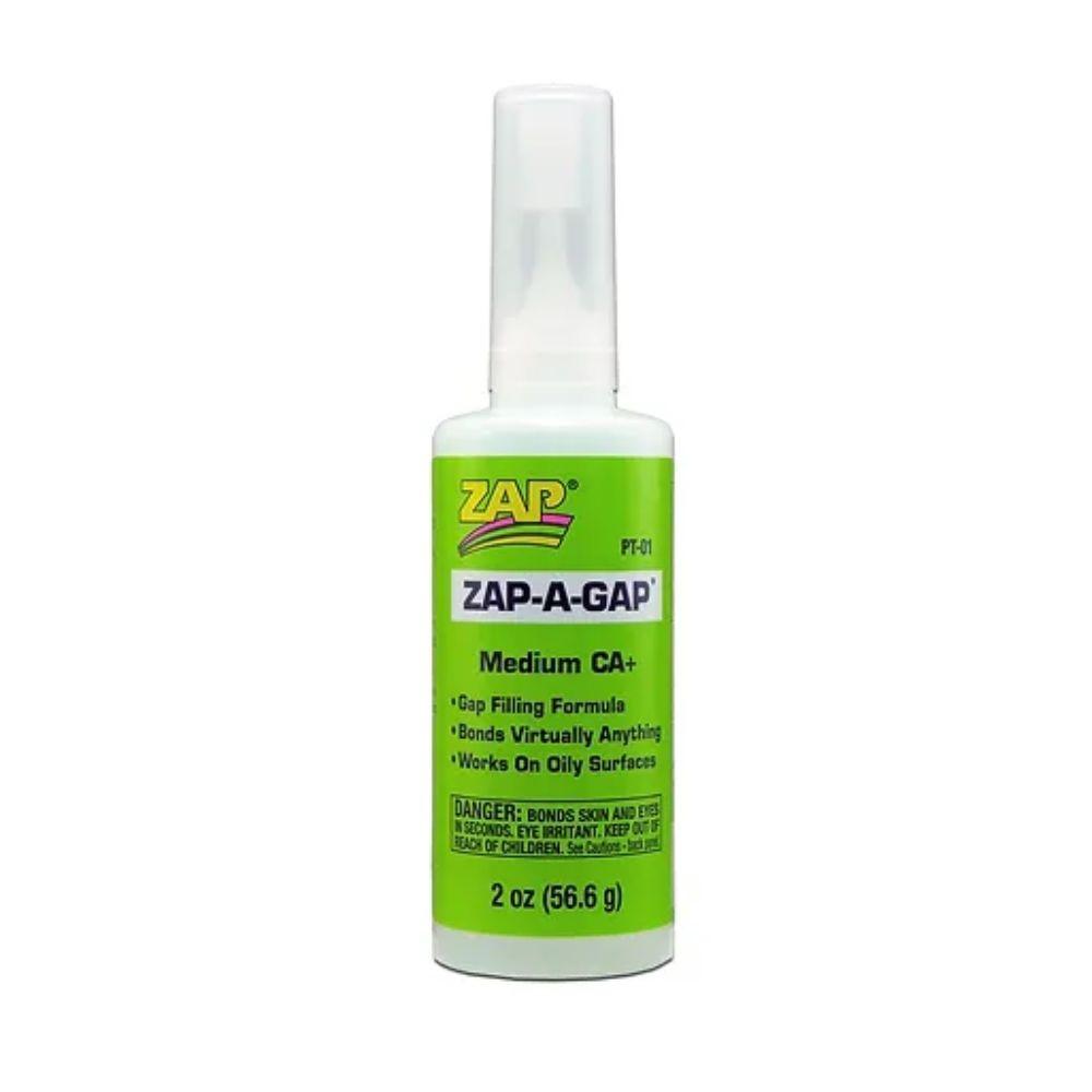 Zap Adhesive Zap-A-Gap Ca+ 2oz (Green) Pacer 11730004