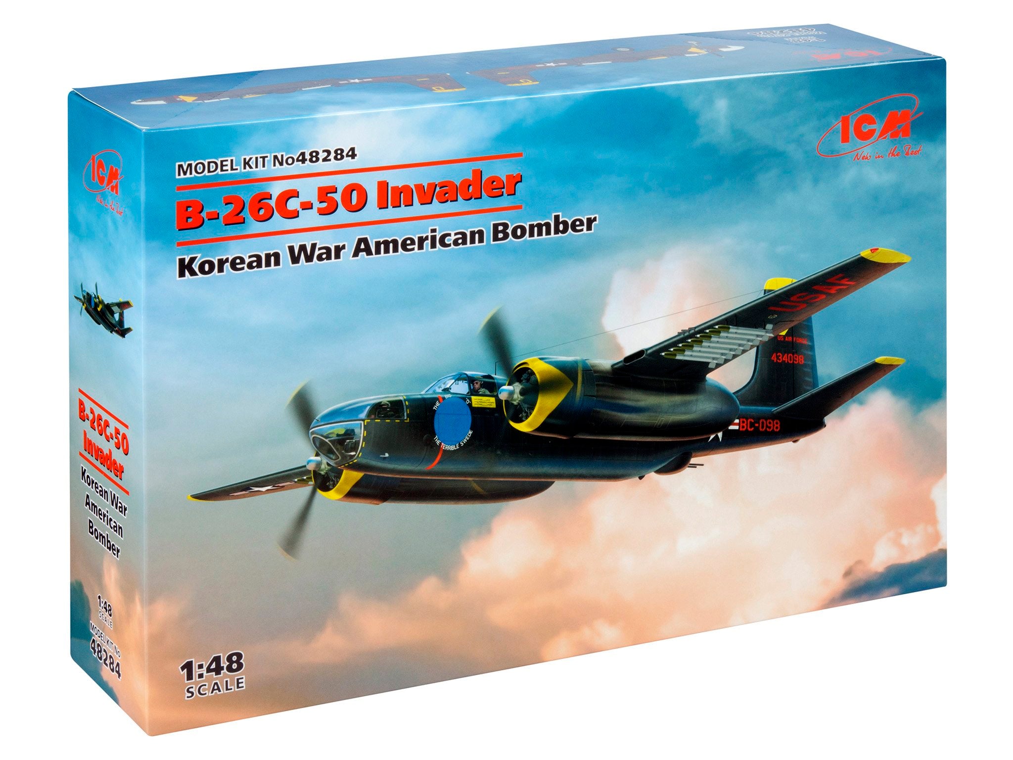 ICM 1:48 B-26C-50 Invader Korean War U.S. Bomber