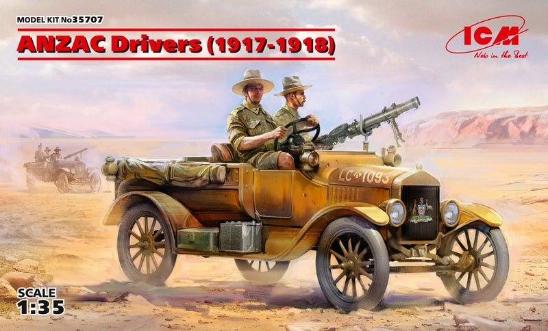ICM 1:35 Anzac Drivers (1917-1918) (2)