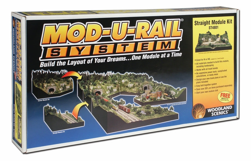 Woodland Scenics Mod-U-Rail Straight Module