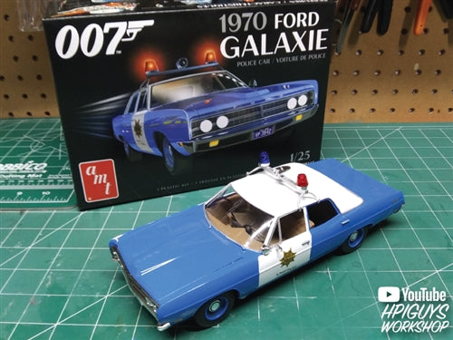 AMT 1:25 1970 Ford Galaxie Police Car (Bond)