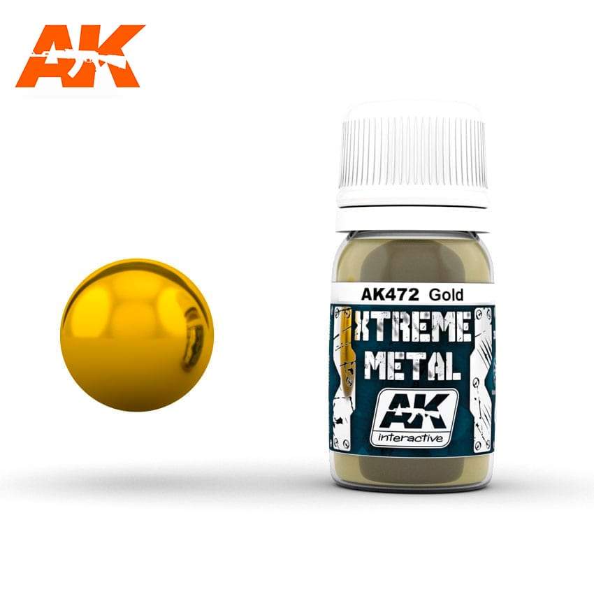 AK Interactive Metallic Xtreme Metal Gold