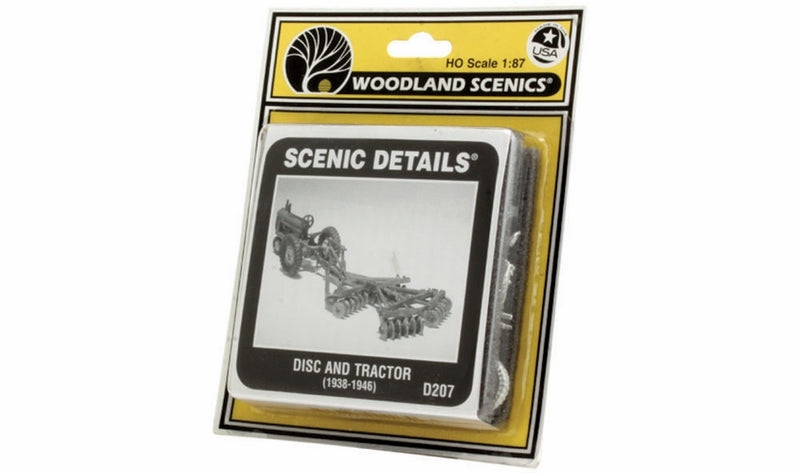Woodland Scenics Disc & Tractor (1938-1946) Sd *