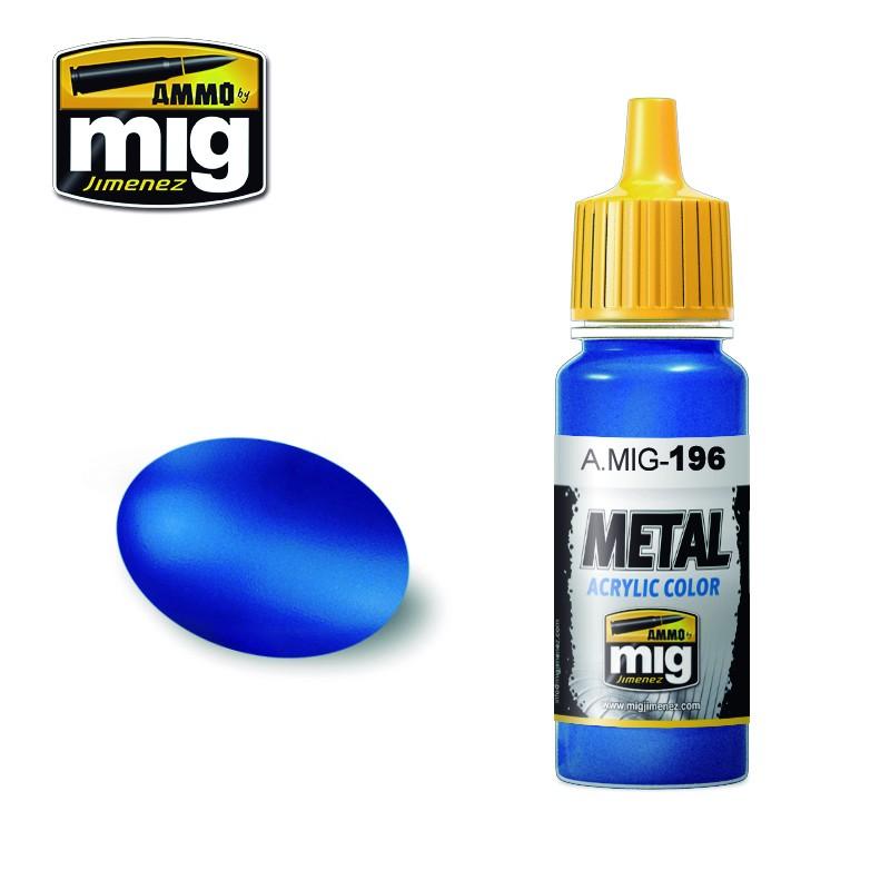 Ammo Warhead Metallic Blue 17ml ATOM20176