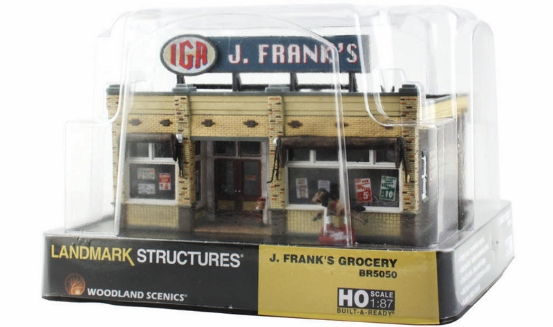 Woodland Scenics Ho J. Frank's Grocery(Lit) *