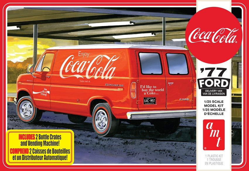 AMT 1:25 77 Ford Van W/Vend Mach (Coca-Cola) — HTDirect