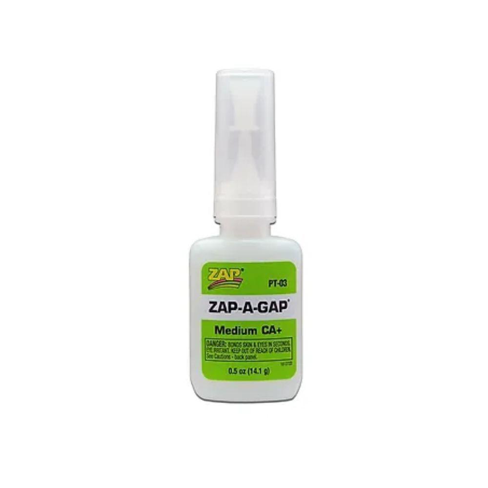 Zap Adhesive Zap-A-Gap Ca+ 1/2oz (Green)Pacer  11730008