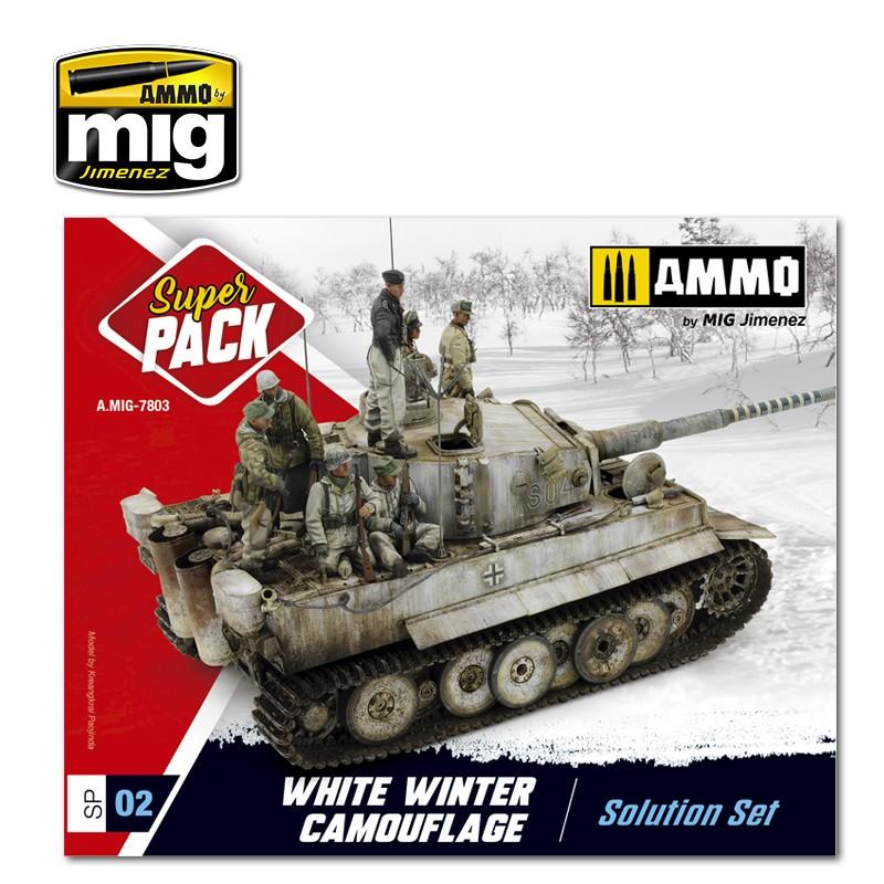 Ammo White Winter Camouflage Weathering-Set