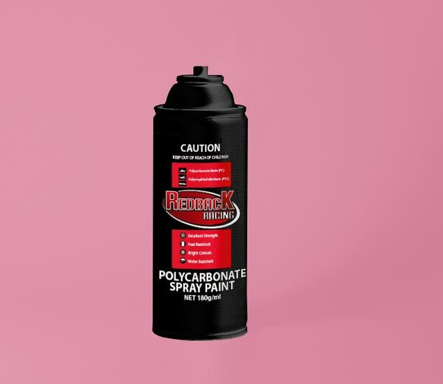 PAINT, P.CARB,TRANS. PINK, 180ML SPRY