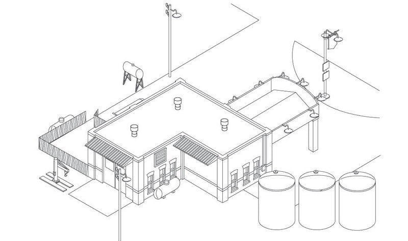 Woodland Scenics Jerry Riggs Quick Service *