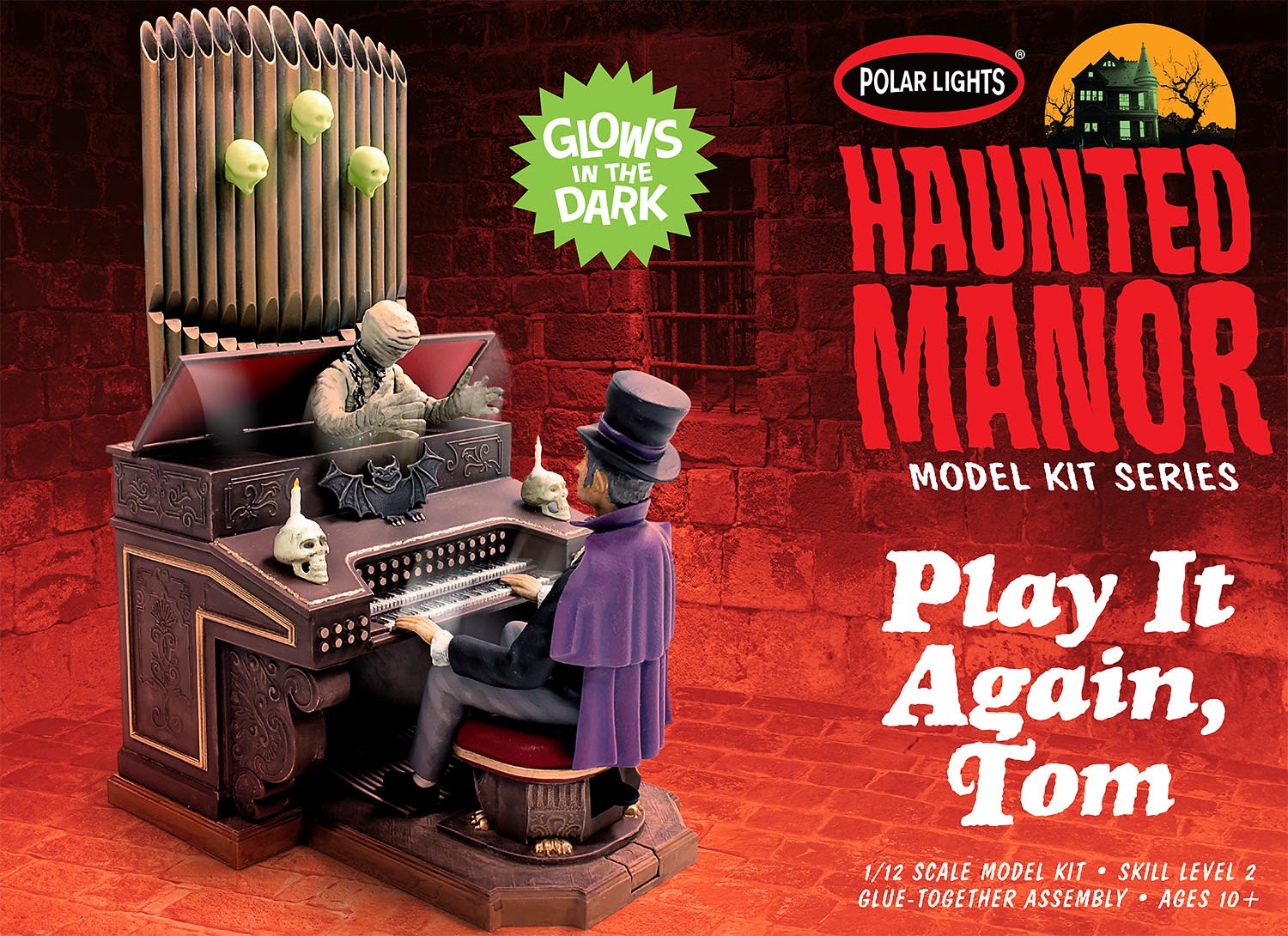 Polar Lights 1:12 Haunted Manor: Play ItAgain, Tom!