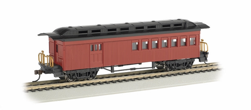 Bachmann Combine 1860-80 Era Painted, Unlettered Red, Duckbill roof HO
