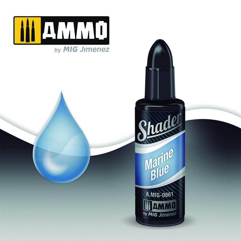 Ammo Shader Marine Blue 10ml