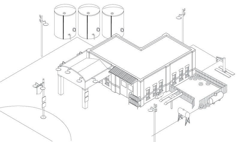 Woodland Scenics Jerry Riggs Quick Service *